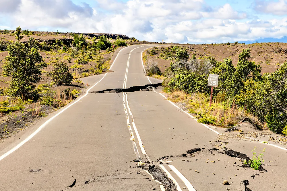 seismic and earthquake damage Hawaii
